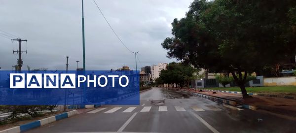 باران، چهره بندرعباس را تازه کرد