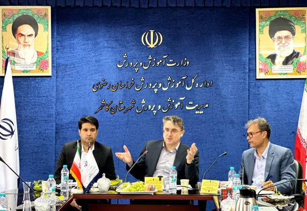جلسه ستاد اوقات فراغت قطب شهید مدرس با حضور معاون مدیرکل آموزش و پرورش خراسان رضوی 