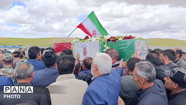 تشییع پیکر مطهر شهید والامقام سالار امامی‌فر