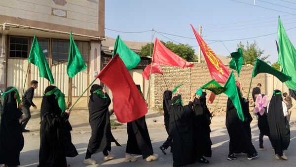 علم‌ گردانی آیین‌ هر ساله‌ شهر وردنجان