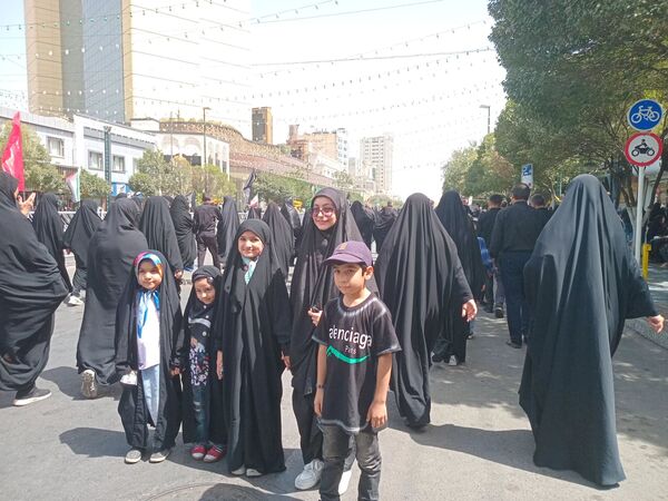 راهپیمایی جاماندگان اربعین حسینی در مشهد
