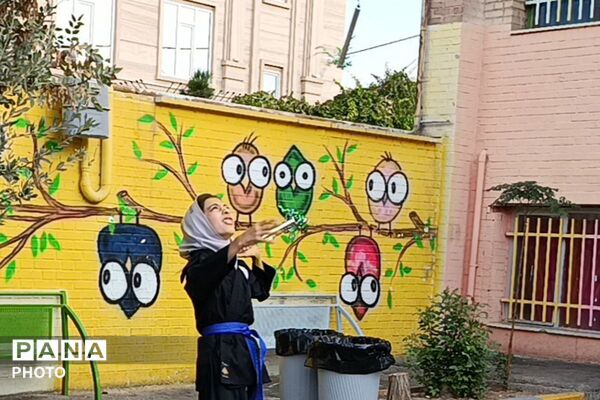 آغاز المپیاد ورزشی مدرسه هاشمی رفسنجانی ۲ ورامین با حضور پرشور دانش‌آموزان