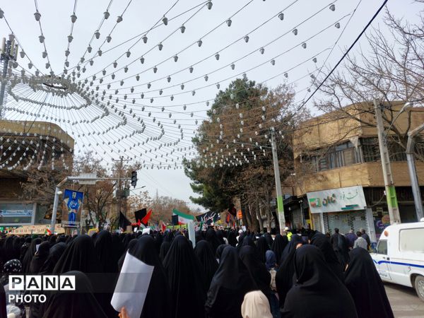 راهپیمایی باشکوه مردم باخرز در روز جهانی قدس، فریاد خونخواهی و آزادی در آخرین جمعه ماه رمضان