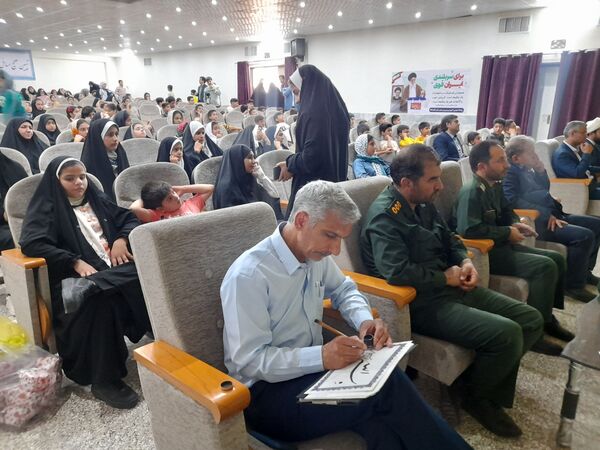 آیین افتتاحیه کلاس‌های اوقات فراغت شهرستان خلیل‌آباد