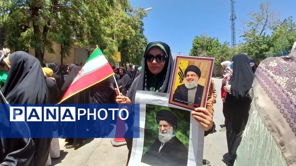 راهپیمایی جمعه نصر و خشم در یاسوج
