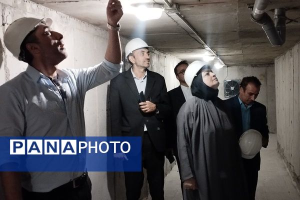 بازدید از پروژه‌های ورزشی ناحیه ۲ بهارستان