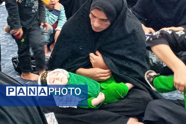 سوگواره شیرخوارگان حسینی در شهرستان باشت