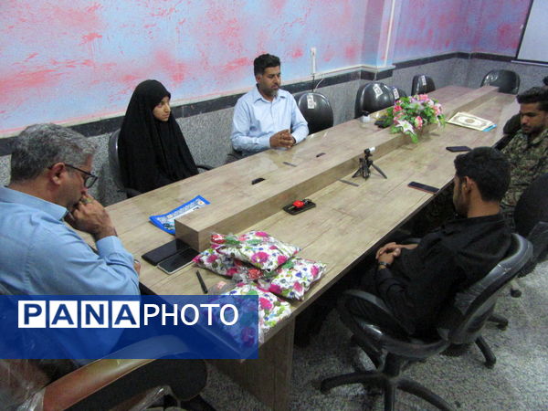 تجلیل از دانش‌آموزان خبرنگار پانای شهرستان بشاگرد 