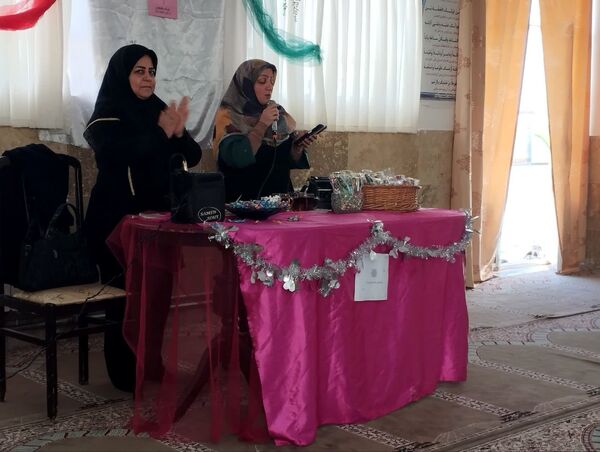 جشن مولودی خوانی ولادت آقا صاحب الزمان‌ عج درمدرسه‌تکتم‌خلیل آباد