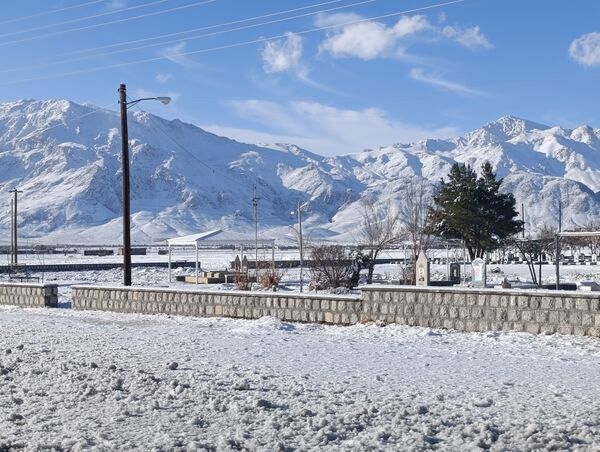 برف زمستانی مهمان شهرستان کیار شد