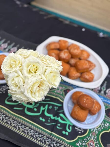برپایی موکب عزاداری ایام فاطمیه در دبستان مریم بندرعباس