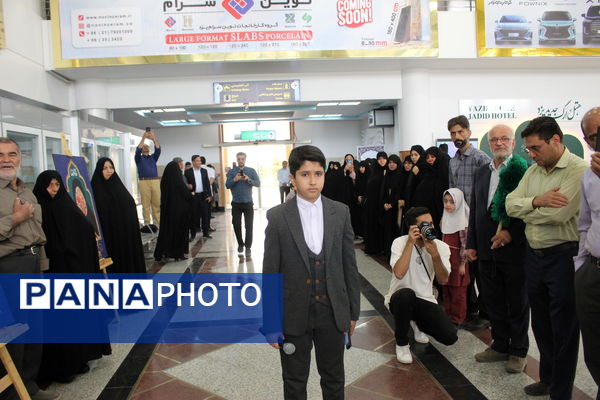 استقبال از خادمین رضوی در یزد