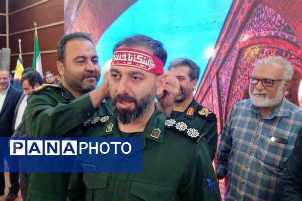 مراسم تکریم و معارفه فرمانده سپاه ناحیه مقاومت بسیج حضرت عبدالعظیم (ع) شهرستان ری