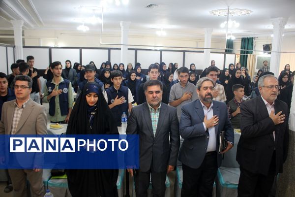 آیین تجلیل از طلایه‌داران پانایی خبر در همدان 