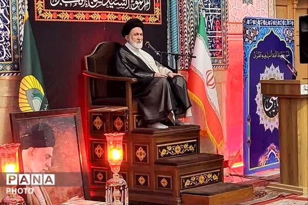 مراسم عزاداری شهادت رهبر معظم انقلاب در حرم مطهر حضرت عبدالعظیم حسنی (ع)