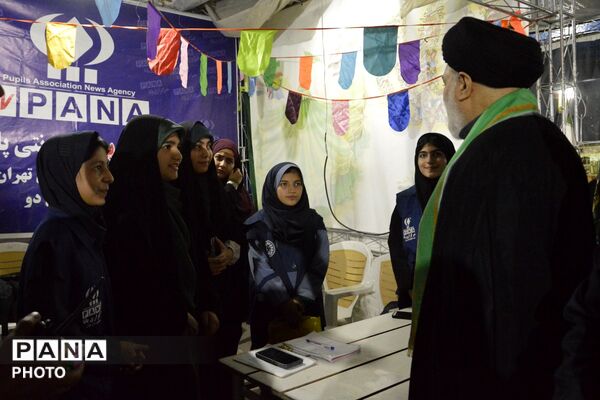 غرفه رادیو پانا در عید غدیر