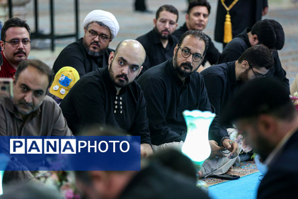 آیین «عهد عاشقی» با حضور اصحاب رسانه در مسجد جمکران