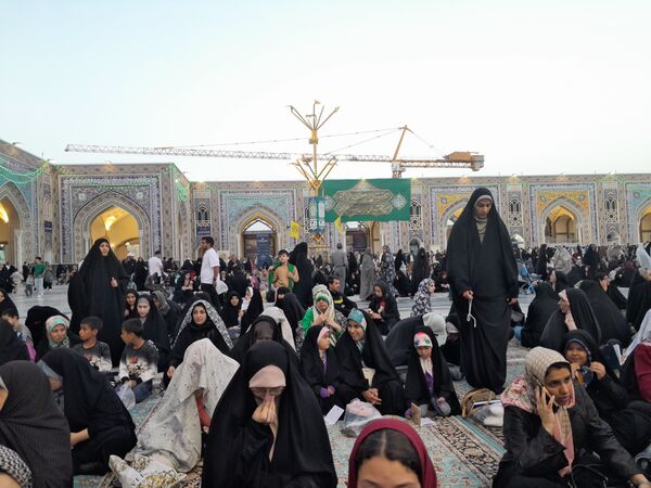 شب میلاد امام هشتم شعیان در حرم مطهر رضوی