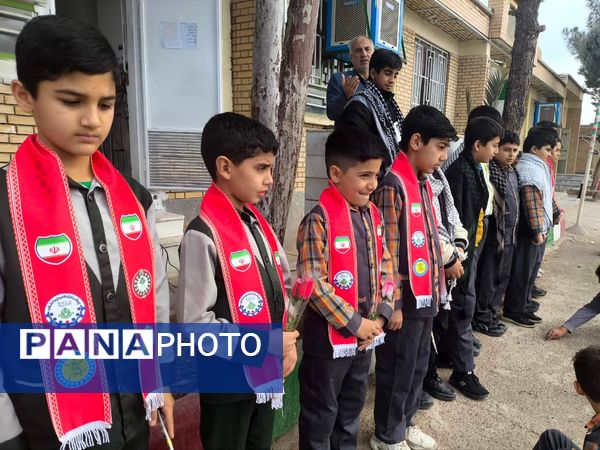 مراسم میلاد مولی الموحدین، علی (ع) در دبستان شهید پسندیده فدافن