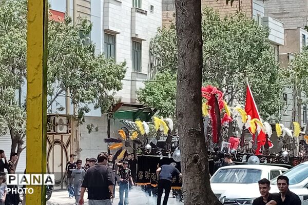 مراسم عزاداری ظهر عاشورا در شهر صباشهر