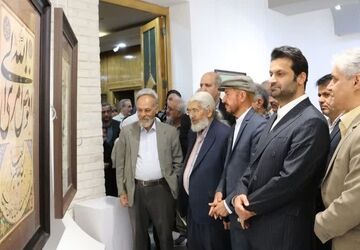نمایشگاه آثار خوشنویسی قرآنی «وحی و قلم»