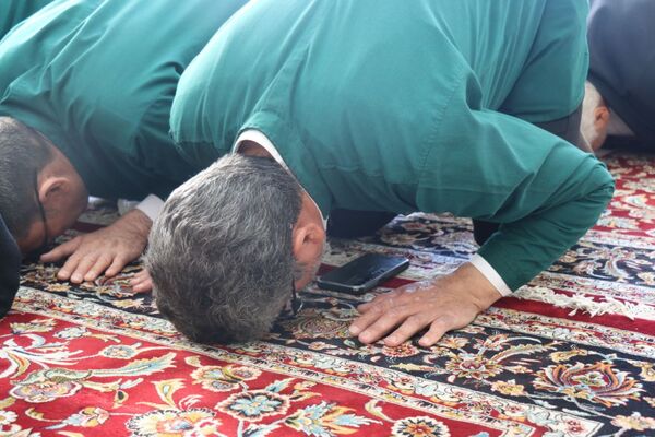 حرم مطهر رضوی، غرق در نوای مهمانان خدا