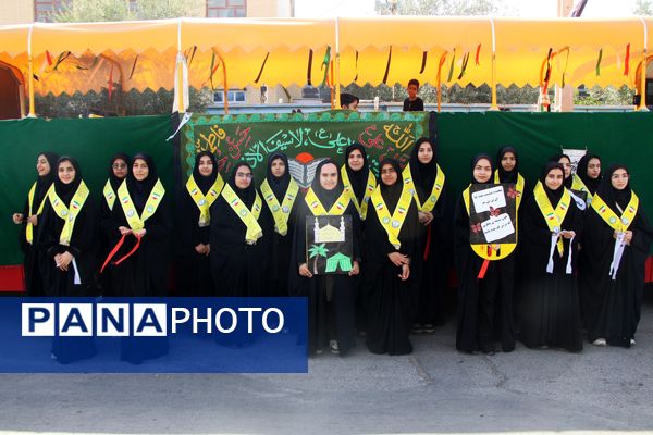 برپایی موکب عشاق الحسین در استان یزد