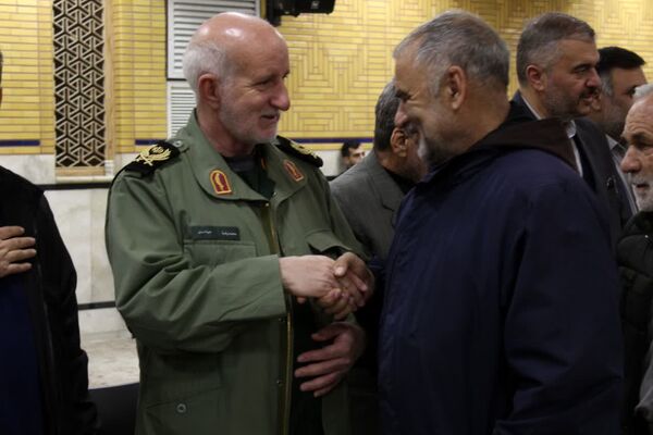 مراسم اولین سالگرد شهادت مدافع حرم سرتیپ شهید سیدرضی موسوی در زنجان