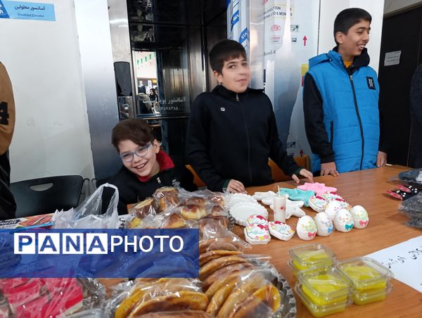 برپایی بازارچه کار و فناوری دبیرستان غیر دولتی شایستگان آشخانه 