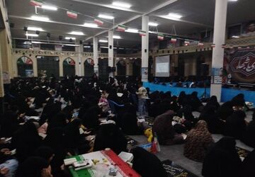 دعای جوشن کبیر در گلزار شهدای شهرستان بن طنین‌انداز شد