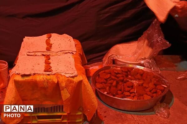برپایی موکب هیئت معظم رقیه جان در تجمعات مردمی