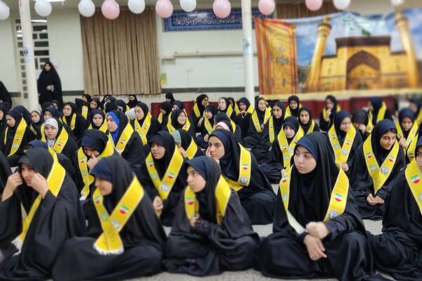 اختتامیه اعتکاف دانش‌آموزی رباط‌کریم با حضور مسئولان