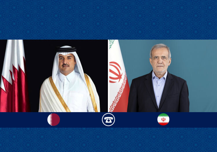 تاکید پزشکیان بر گسترش روابط سازنده، دوستانه و برادرانه با قطر