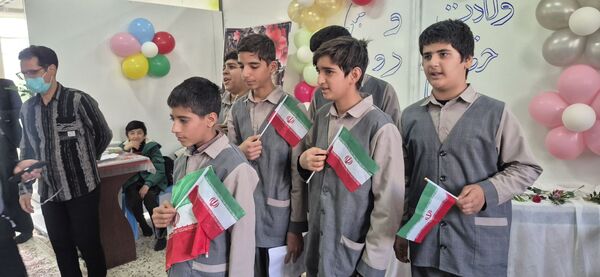 جشن مدرسه حضرت علی (ع) و کانون لقمان برای دانش‌آموزان با نیازهای ویژه کاشمر