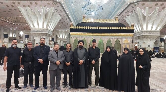 حس و حال مرقد امام خمینی (ره) با حضور سه هزار دانش آموز انقلابی