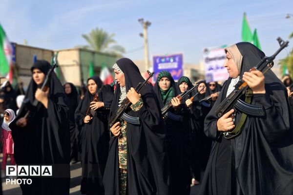 رزمایش بزرگ جان فدایان ایران در شهرستان باشت