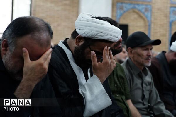 آیین گرامیداشت شهادت رهبر شهید انقلاب و خانواده در باقرشهر 