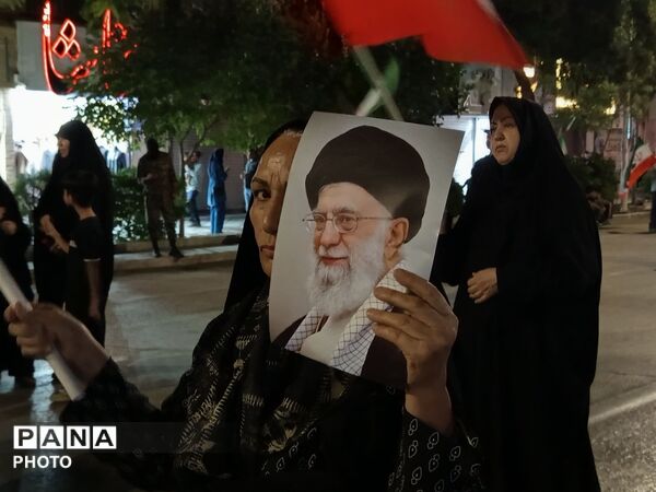 عزاداری امام حسین (ع)در صد و بیست و نهمین شب-۲