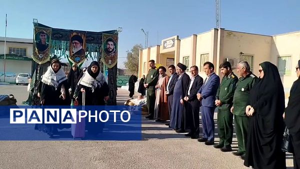 اعزام ۴۰ دانش‌آموز دختر لنده‌ای به مناطق عملیاتی جنوب کشور