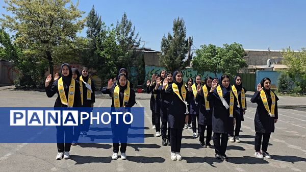 برگزاری پیش‌اردوی ملی پیشتازان منتخب شهرستان نظرآباد در آستانه دوازدهمین دوره اردوی ملی