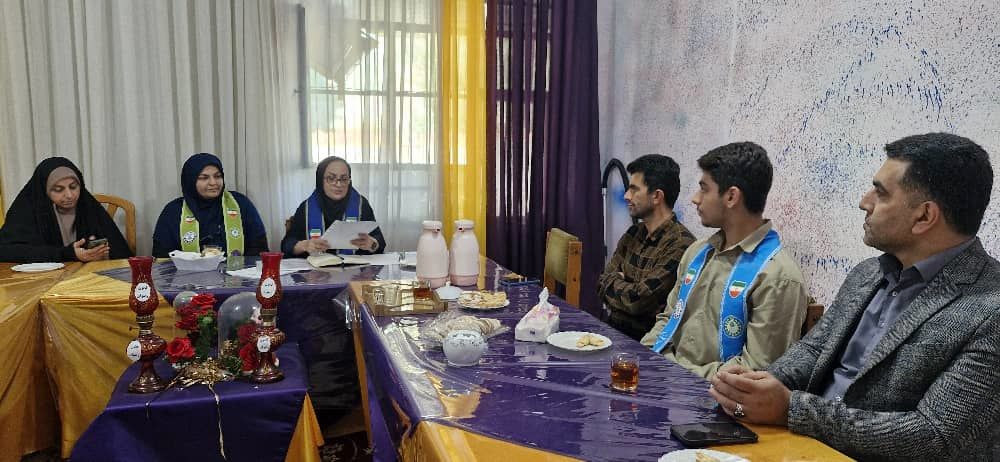 جلسه آماده‌سازی دانش‌آموزان پیشتاز به حج عمره توسط سازمان دانش‌آموزی شهرستان محمودآباد