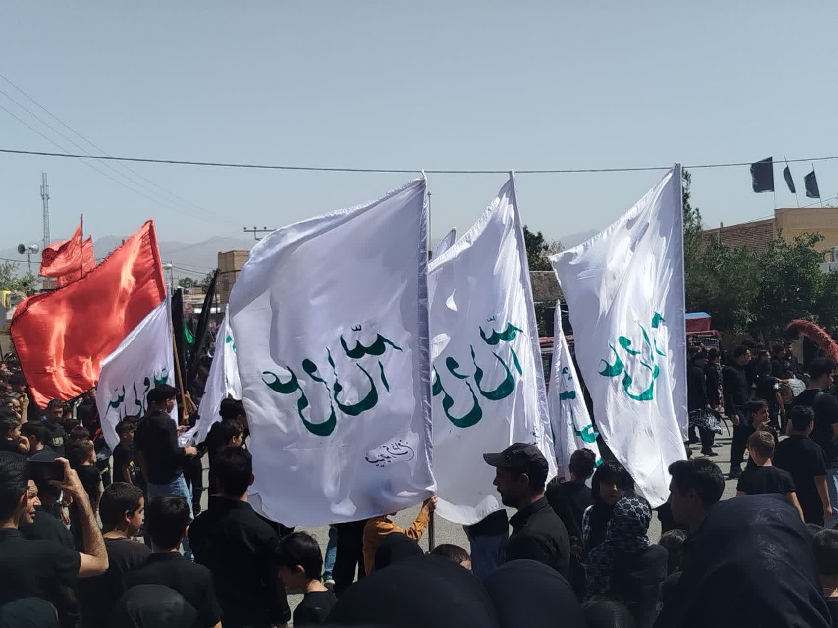 شور حسینی اهالی روستای فدافن