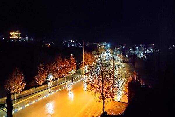 جلوه زمستانی طبیعت شهر بار نیشابور 