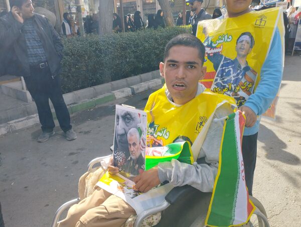 راهپیمایی ۱۳ آبان در فریمان