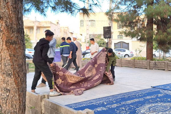 طعم شیرین افطار ساده در پارک قدوسی شیراز