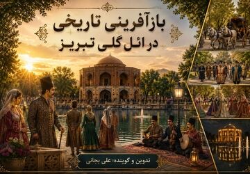 بازآفرینی تاریخ در ائل‌گلی تبریز