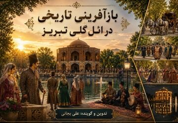 بازآفرینی تاریخ در ائل‌گلی تبریز
