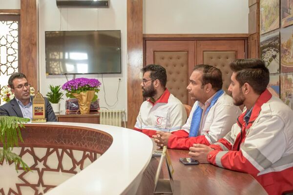دیدار صمیمانه مسئولین سازمان‌ها و ادارات کاشمر با شهردار