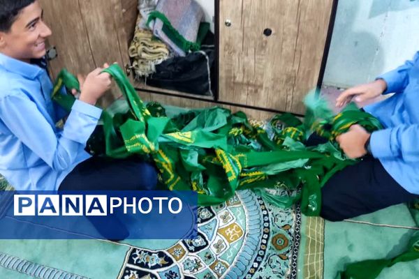 اولین نمازجماعت مدرسه امین بکایی ناحیه ۴شیراز 