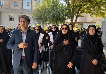 هفته بهداشت روان و همیار مشاور در دبیرستان دخترانه رضوان